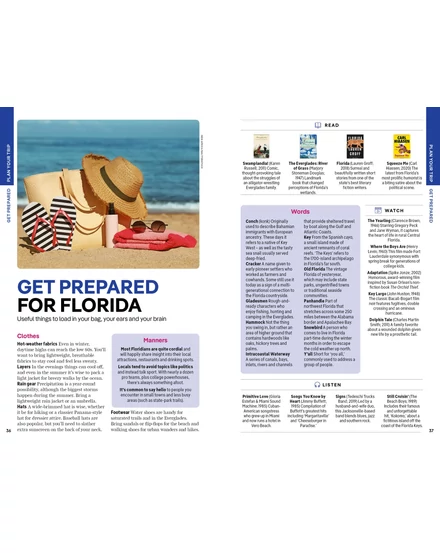 Florida útikönyv Lonely Planet (angol)