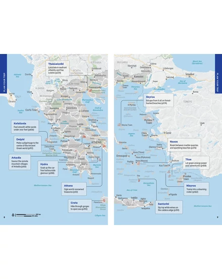 Görögország útikönyv Lonely Planet (angol)