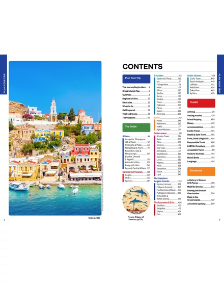 Görög szigetek útikönyv Lonely Planet (angol)