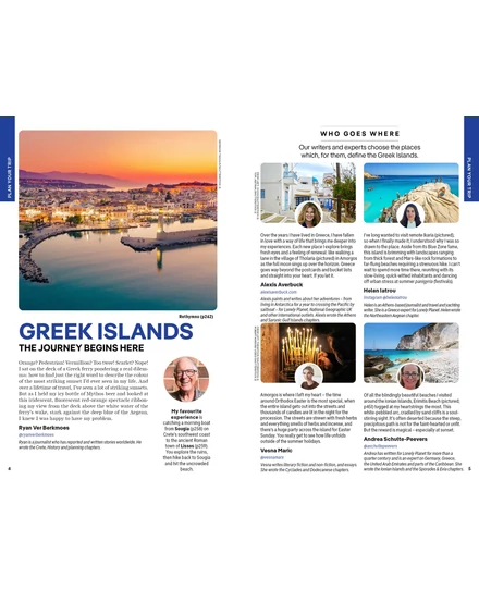 Görög szigetek útikönyv Lonely Planet (angol)
