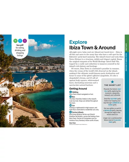 Ibiza Pocket útikönyv Lonely Planet (angol)