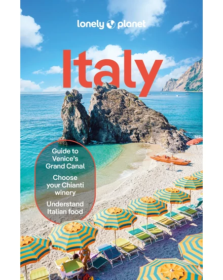 Cartographia Olaszország útikönyv Lonely Planet (angol) 9781837583379