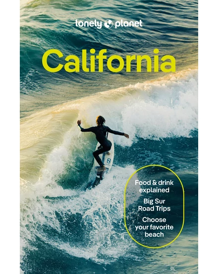 Kalifornia útikönyv Lonely Planet -9781838697044
