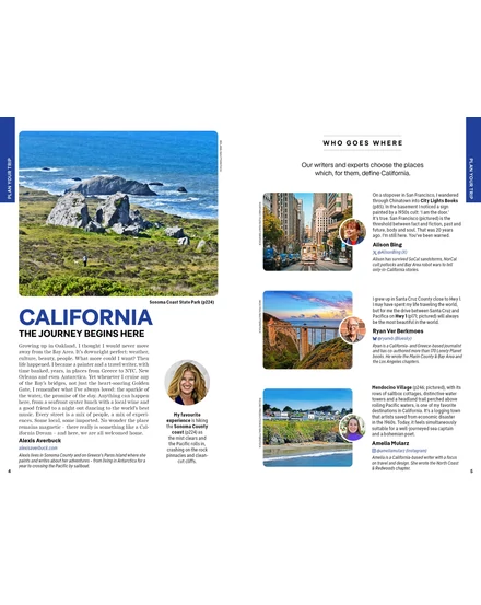 Kalifornia útikönyv Lonely Planet (angol)