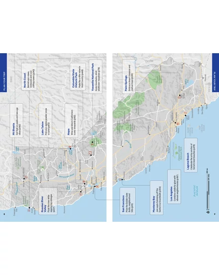 Kalifornia útikönyv Lonely Planet (angol)