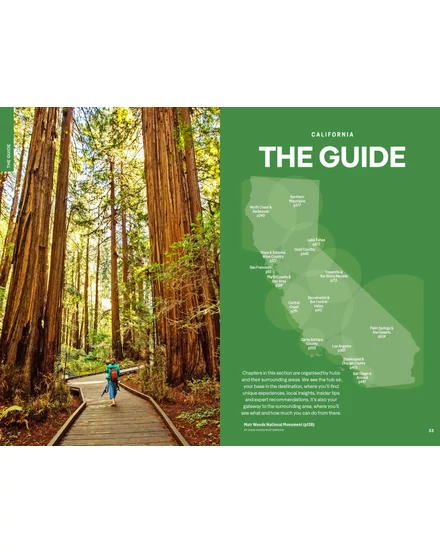 Kalifornia útikönyv Lonely Planet (angol)