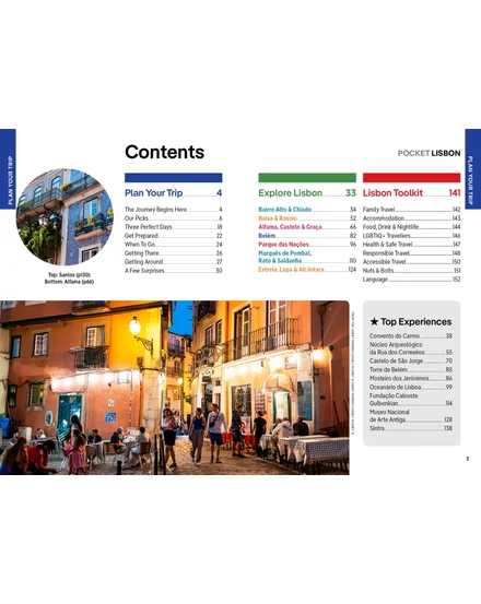 Lisszabon Pocket útikönyv Lonely Planet (angol)