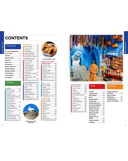 Marokkó útikönyv Lonely Planet (angol)