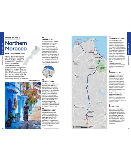 Marokkó útikönyv Lonely Planet (angol)