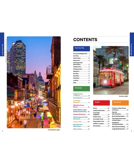 New Orleans útikönyv Lonely Planet (angol)