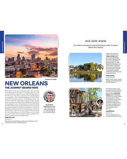 New Orleans útikönyv Lonely Planet (angol)