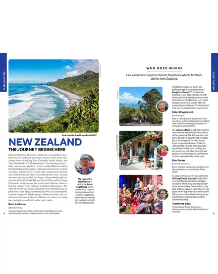 Új-Zéland útikönyv Lonely Planet (angol)