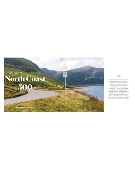 Skót felföld északi partvidék (Journey North Coast 500) útikönyv Lonely Planet (angol)