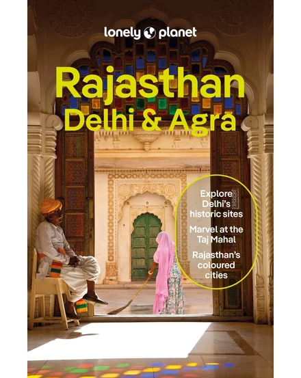 Cartographia Rajasthan, Delhi és Agra útikönyv Lonely Planet (angol) 9781788683869