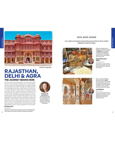 Rajasthan, Delhi és Agra útikönyv Lonely Planet (angol)