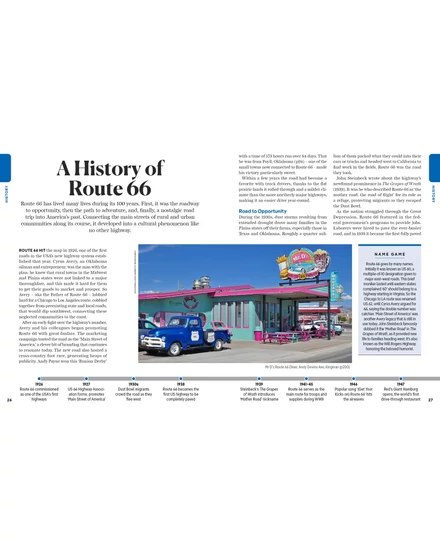 Journey Route 66 útikönyv Lonely Planet (angol)