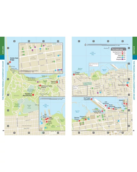 San Francisco Pocket útikönyv Lonely Planet (angol)