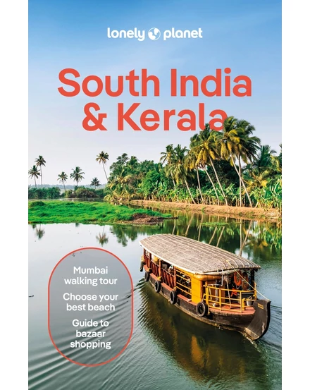 Cartographia Dél-India és Kerala útikönyv Lonely Planet (angol) 9781788683883