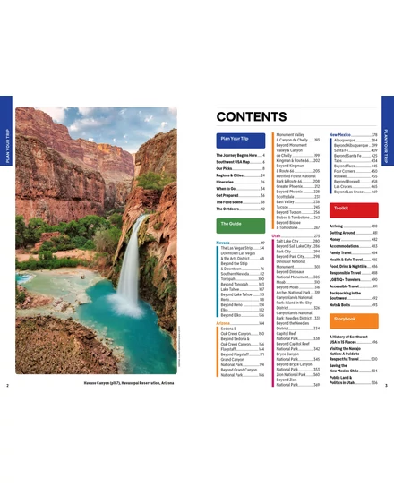 USA délnyugati rész útikönyv Lonely Planet (angol)