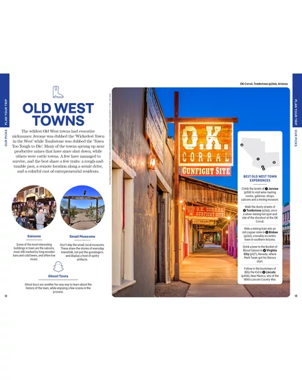 USA délnyugati rész útikönyv Lonely Planet (angol)
