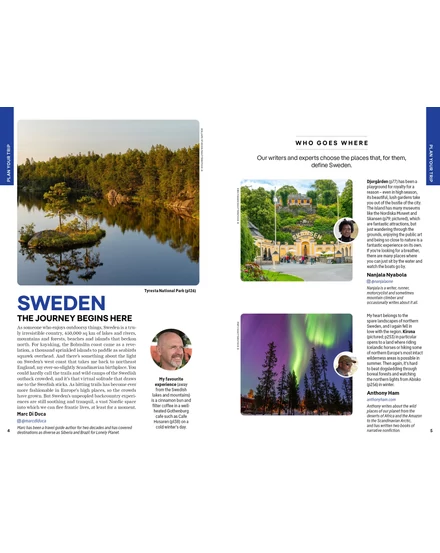 Svédország útikönyv Lonely Planet (angol)