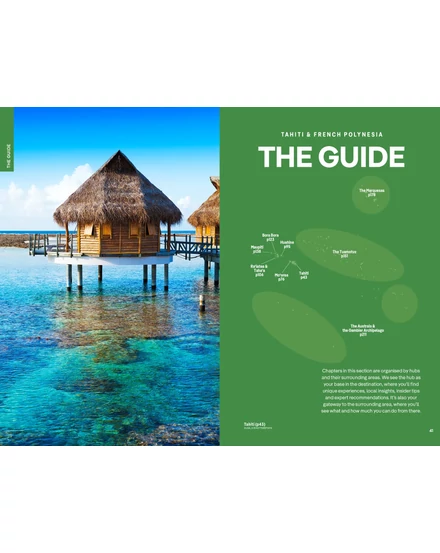 Tahiti és Francia Polinézia útikönyv Lonely Planet (angol)