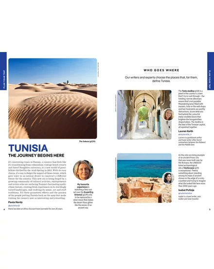 Tunézia útikönyv Lonely Planet (angol)