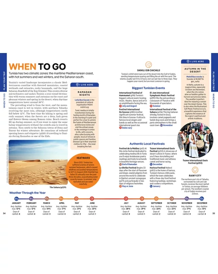 Tunézia útikönyv Lonely Planet (angol)