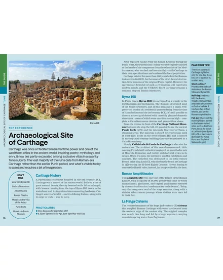 Tunézia útikönyv Lonely Planet (angol)