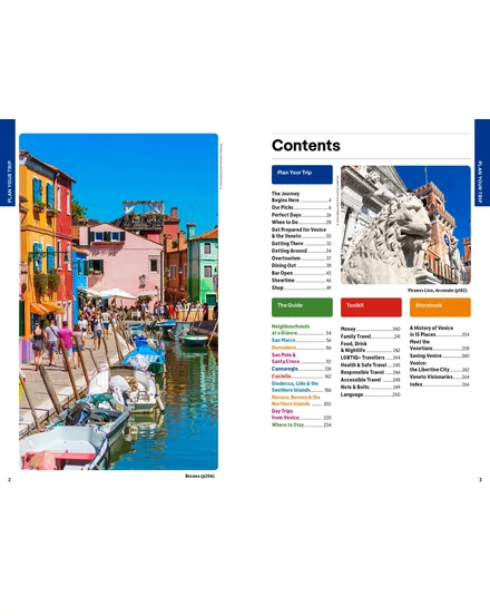 Velence és Veneto tartomány útikönyv Lonely Planet (angol)