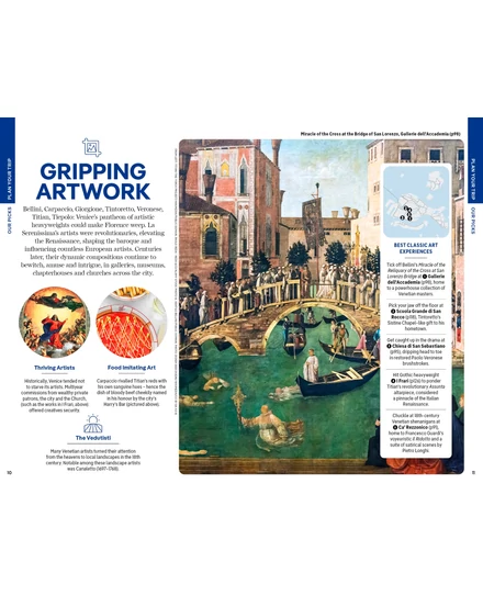 Velence és Veneto tartomány útikönyv Lonely Planet (angol)
