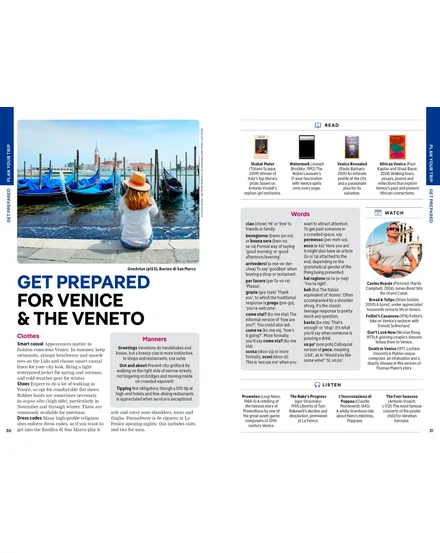 Velence és Veneto tartomány útikönyv Lonely Planet (angol)