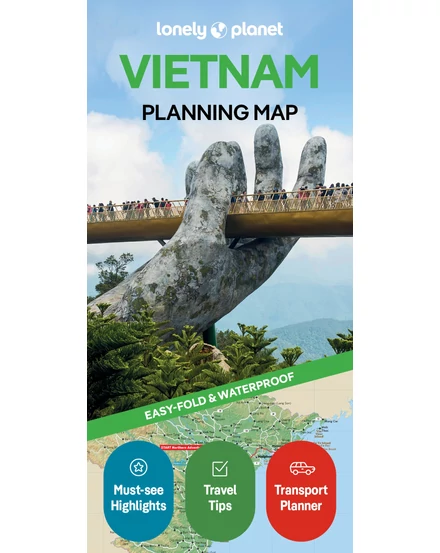 Cartographia Vietnám útvonaltervező térkép 9781787017948