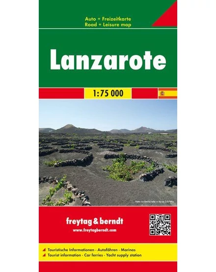 Cartographia Lanzarote autó- és szabadidőtérkép - Freytag- 9783707917567