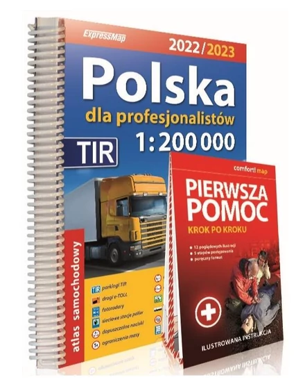 Cartographia - Lengyelország atlasz 1:200 000 - 9788381904384