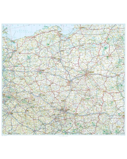 Cartographia-Lengyelország térkép-ADAC-9783826426117