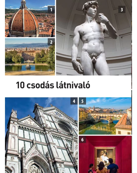 Cartographia Firenze barangoló útikönyv 9789635051601