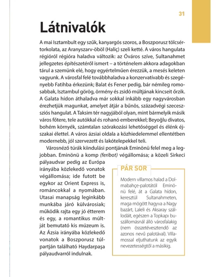 Cartographia Isztambul és az Égei-tenger partvidéke barangoló útikönyv 9789635051625