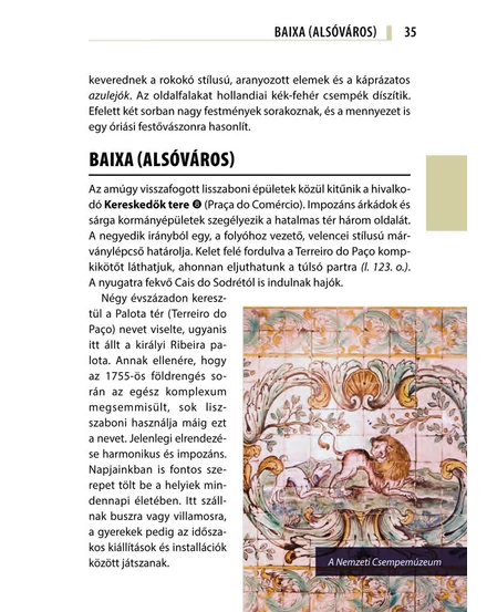Cartographia Lisszabon barangoló útikönyv 9789635051557