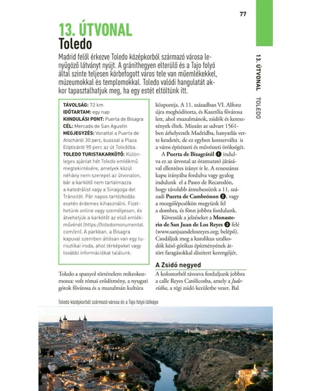 Cartographia Madrid felfedező útikönyv térképmelléklettel 9789635051588