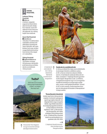 Cartographia Norvégia Inspirációtól az élményekig 9789635051700