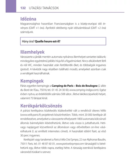 Cartographia Párizs barangoló útikönyv 9789635051748