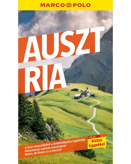 Cartographia Ausztria útikönyv Marco polo 9789631370706