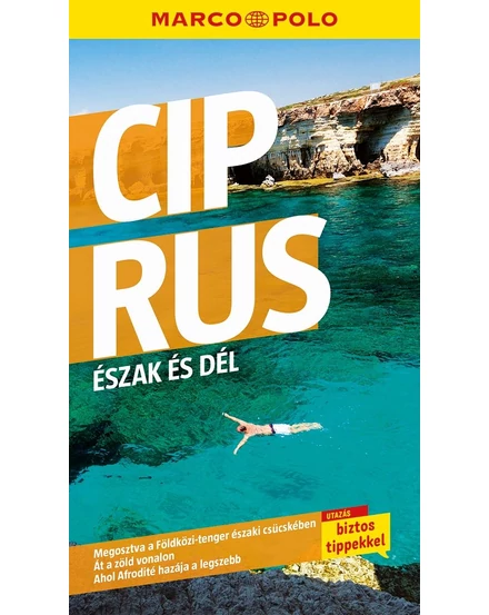 Cartographia Ciprus - Észak és Dél útikönyv 9789631369588