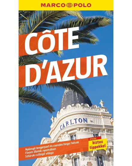 Cartographia Cote D'azur (Azur-part) útikönyv 9789631370881
