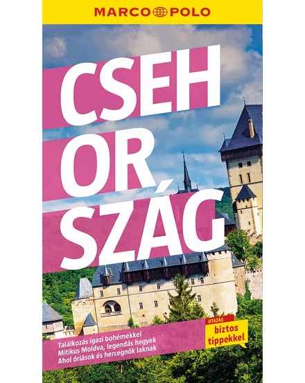 Cartographia Csehország útikönyv 9789631369434