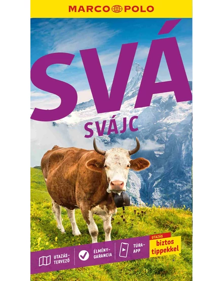 Cartographia Svájc útikönyv 9789631370935