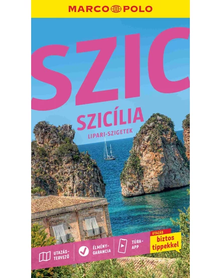 Cartographia Szicília, Lipari-szigetek útikönyv 9789631370898