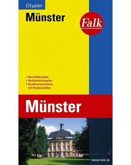 Cartographia Münster City várostérkép - Falk 9783827901200