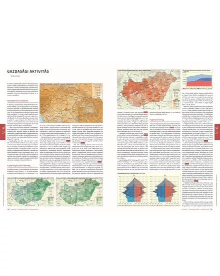 Cartographia Magyarország Nemzeti Atlasza - Természeti környezet (angol) 9789639545571